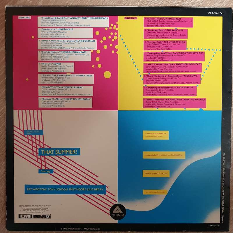That Summer!  Original Soundtrack - Original Artists - Vinyl LP  Record - Very-Good+ Quality (...