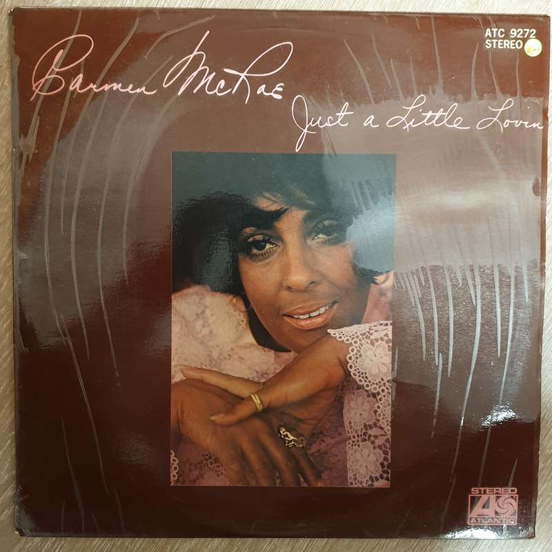 Carmen McRae  Just A Little Lovin' - Vinyl LP  Record - Very-Good+ Quality (VG+)