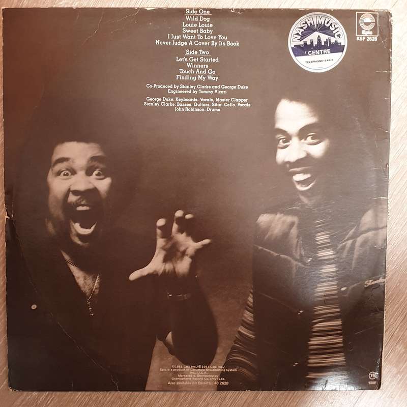 Stanley Clarke &  George Duke  The Clarke / Duke Project -  Vinyl LP Record - Opened  - Ver...
