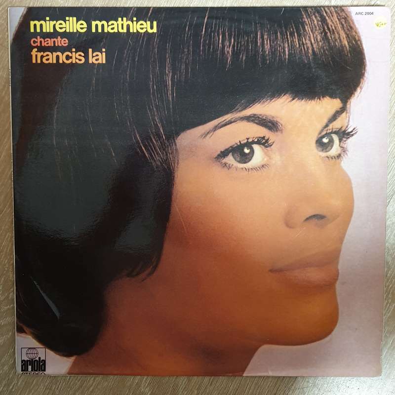 Mireille Mathieu  Chante Francis Lai - Vinyl LP  Record - Opened  - Very-Good+ Quality (VG+)