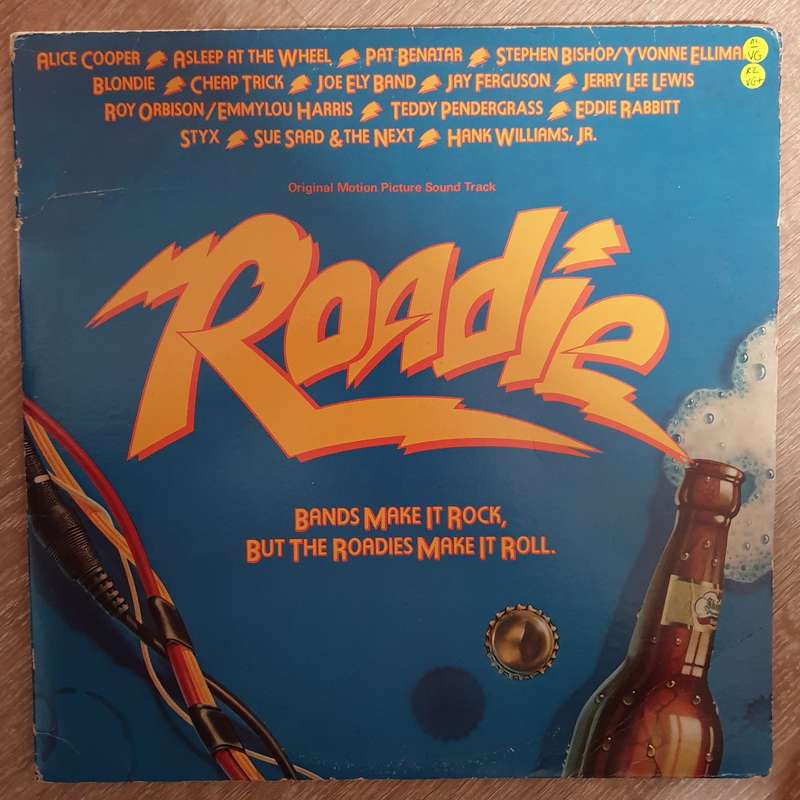 Roadie (Original Motion Picture Sound Track) - Vinyl LP Record - Opened  - Very-Good- Quality (VG-)