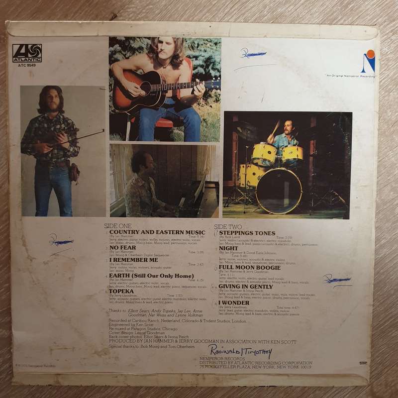 Jerry Goodman & Jan Hammer  Like Children - Vinyl LP Record - Very-Good+ Quality (VG+)