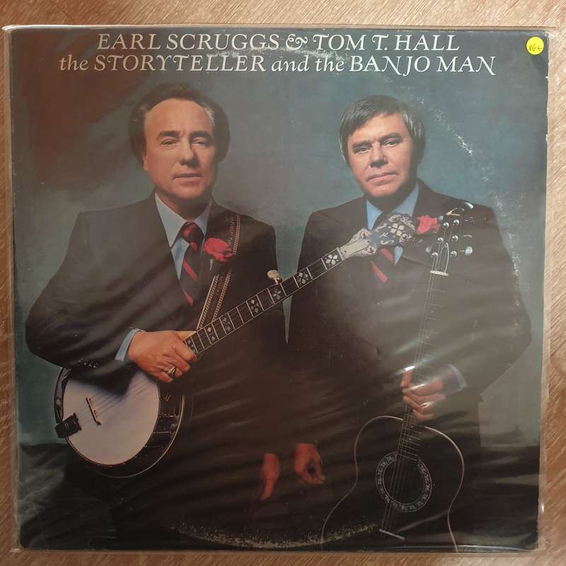 Earl Scruggs & Tom T. Hall  The Storyteller And The Banjo Man - Vinyl LP Record - Very-Good...