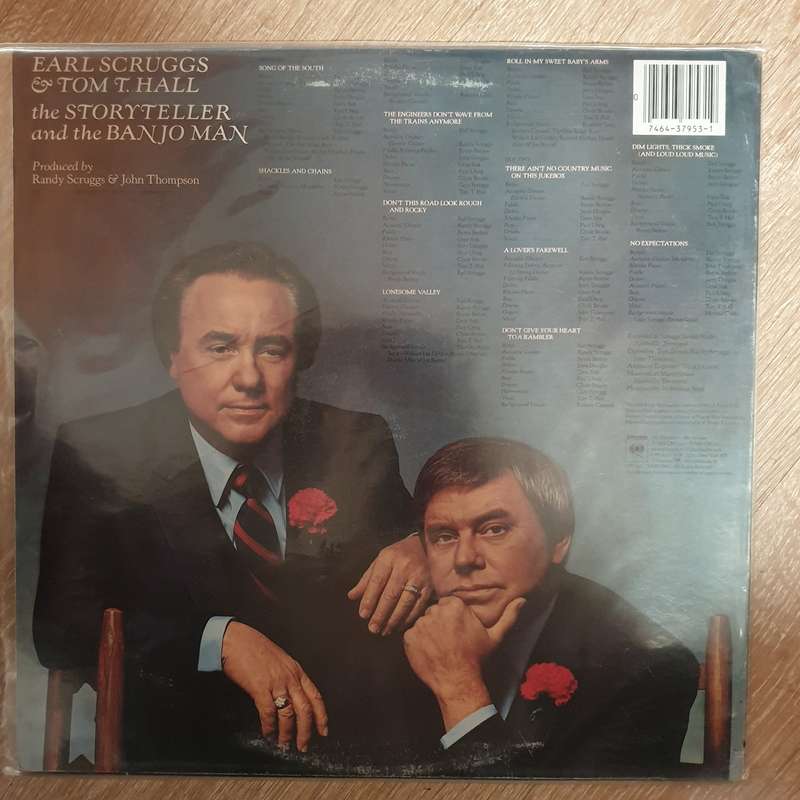 Earl Scruggs & Tom T. Hall  The Storyteller And The Banjo Man - Vinyl LP Record - Very-Good...