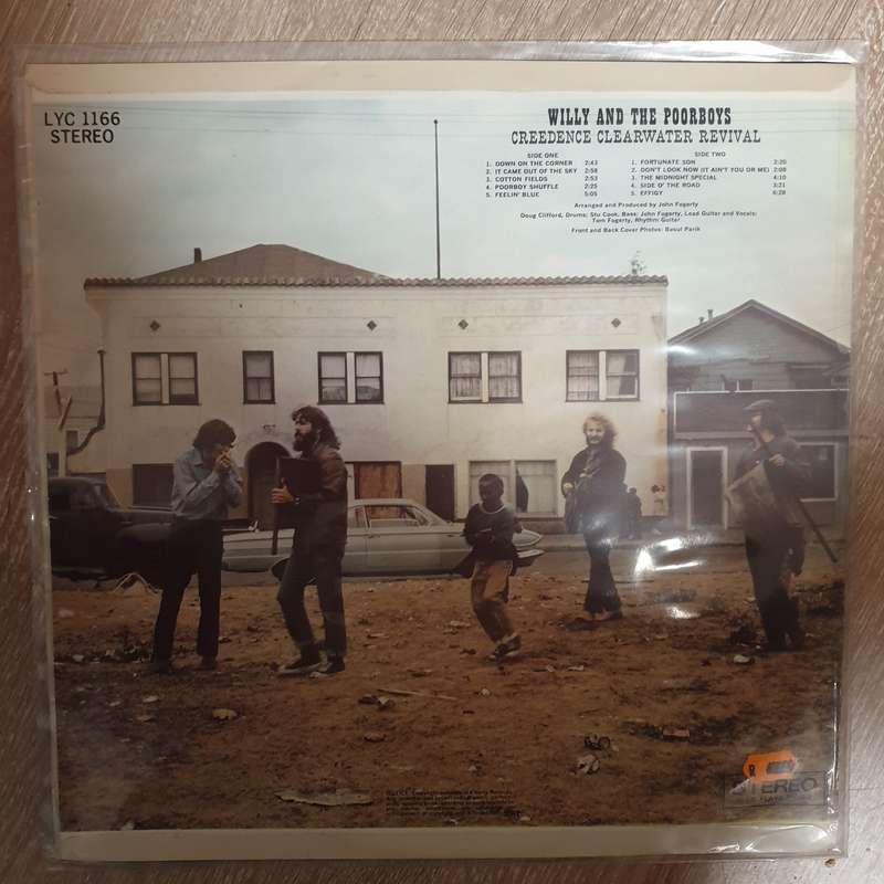 Creedence Clearwater Revival  Willy And The Poor Boys (LYC) - Vinyl LP Record - Very-Good+ ...