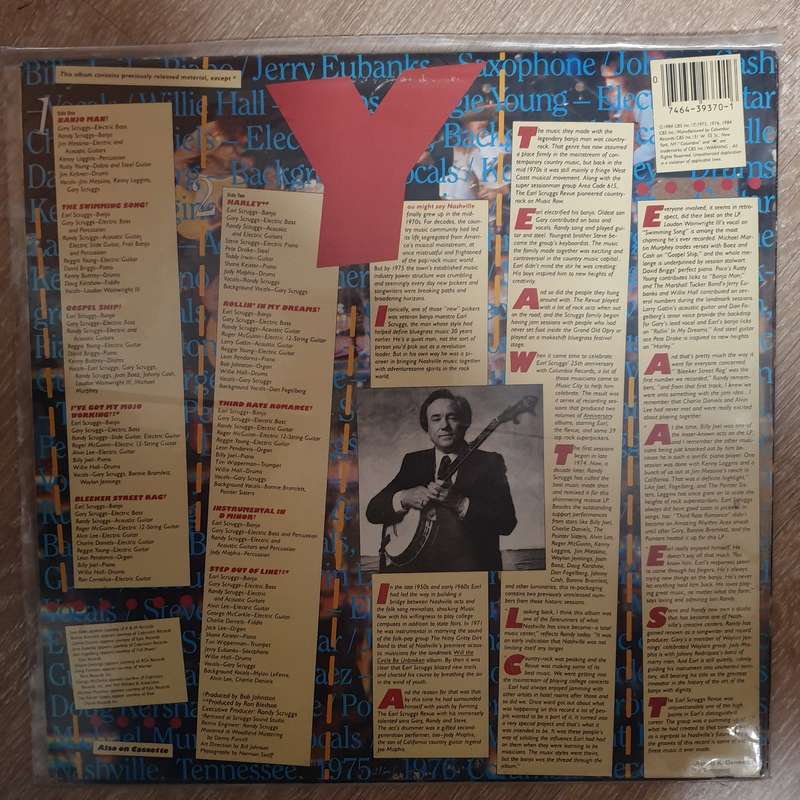 Earl Scruggs Revue  Super Jammin' - Vinyl LP Record - Very-Good+ Quality (VG+)
