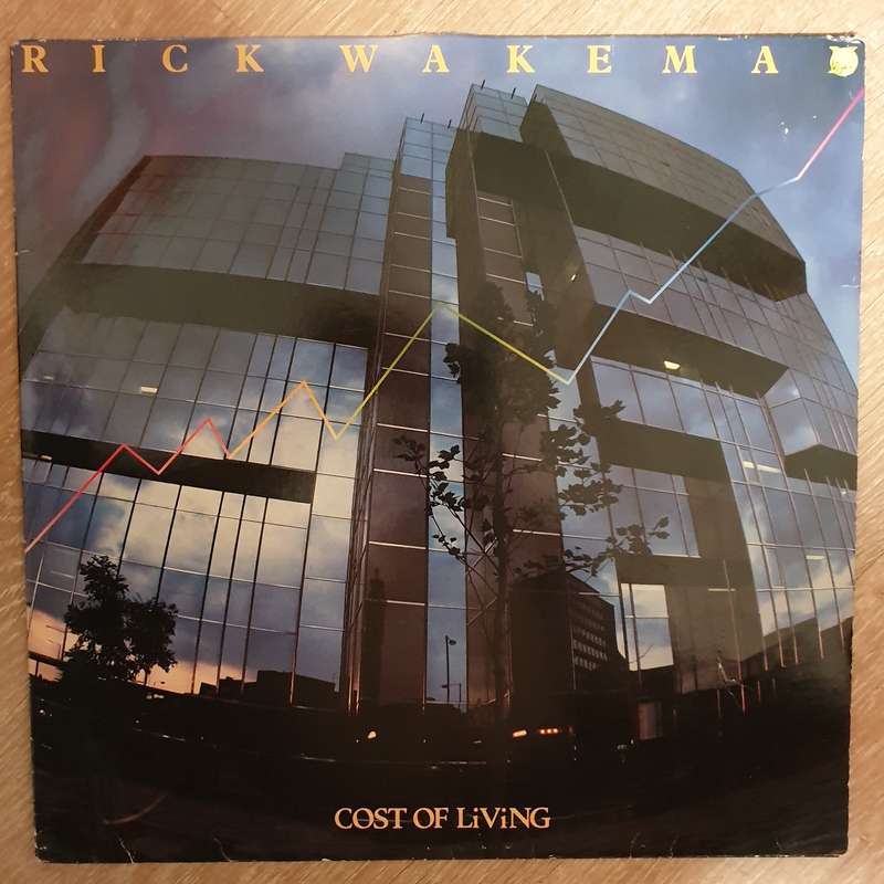 Rick Wakeman  Cost Of Living - Vinyl LP Record - Very-Good+ Quality (VG+)