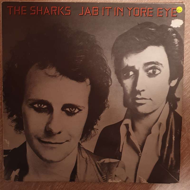 Sharks  Jab It In Yore Eye - Vinyl LP Record - Very-Good+ Quality (VG+)