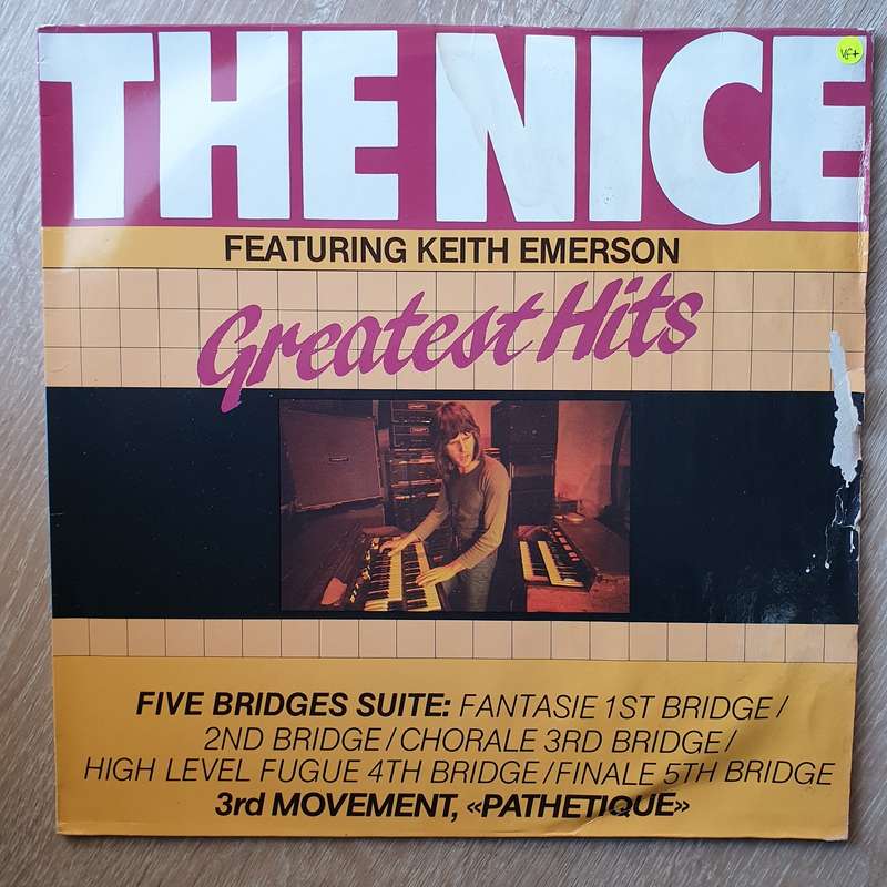 The Nice Featuring Keith Emerson  The Nice  - Greatest Hits - Vinyl LP Record - Very-Good+ ...