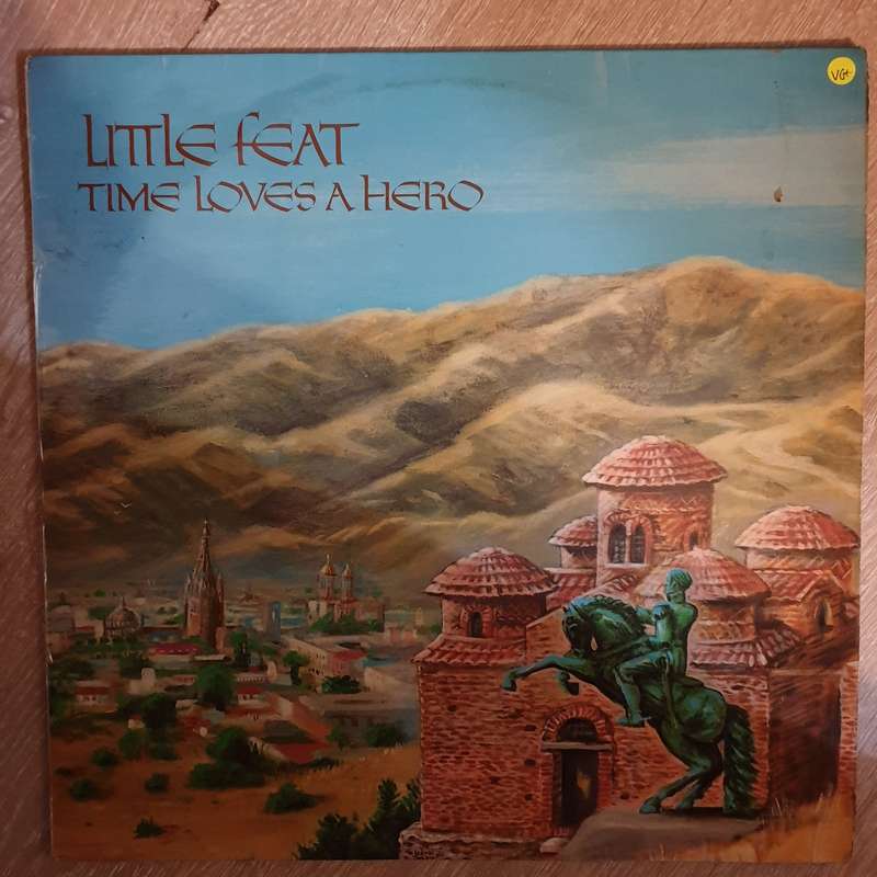 Little Feat - Time Loves A Hero -  Vinyl LP Record - Very-Good+ Quality (VG+)
