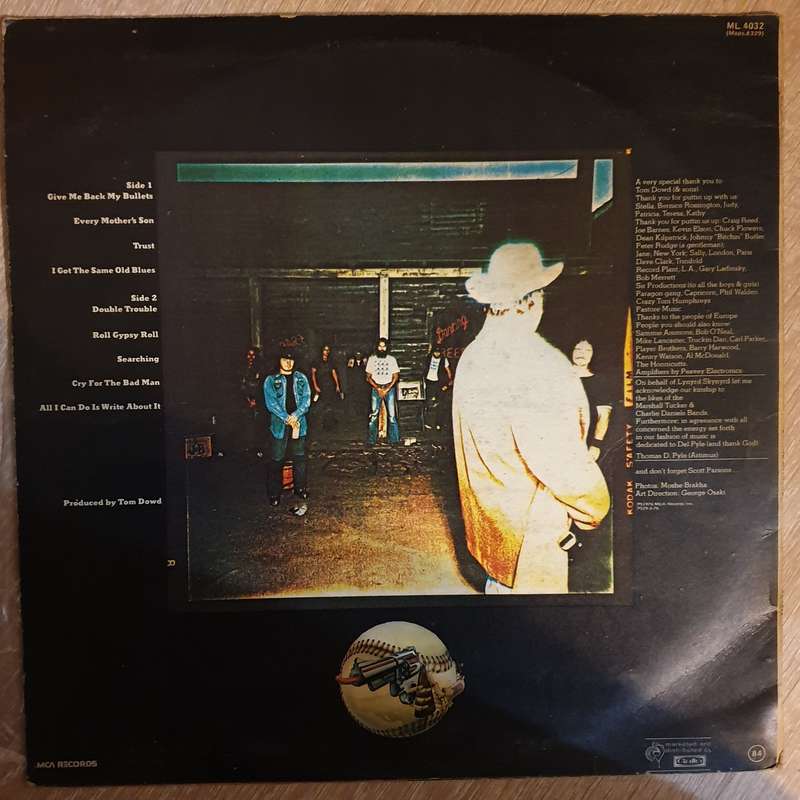 Lynyrd Skynyrd  Gimme Back My Bullets - Vinyl LP Record - Very-Good+ Quality (VG+)