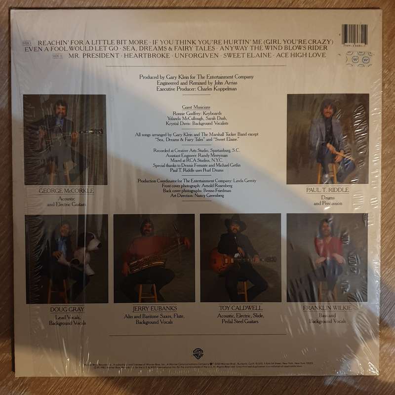 The Marshall Tucker Band  Tuckerized - Vinyl LP Record - Very-Good+ Quality (VG+)