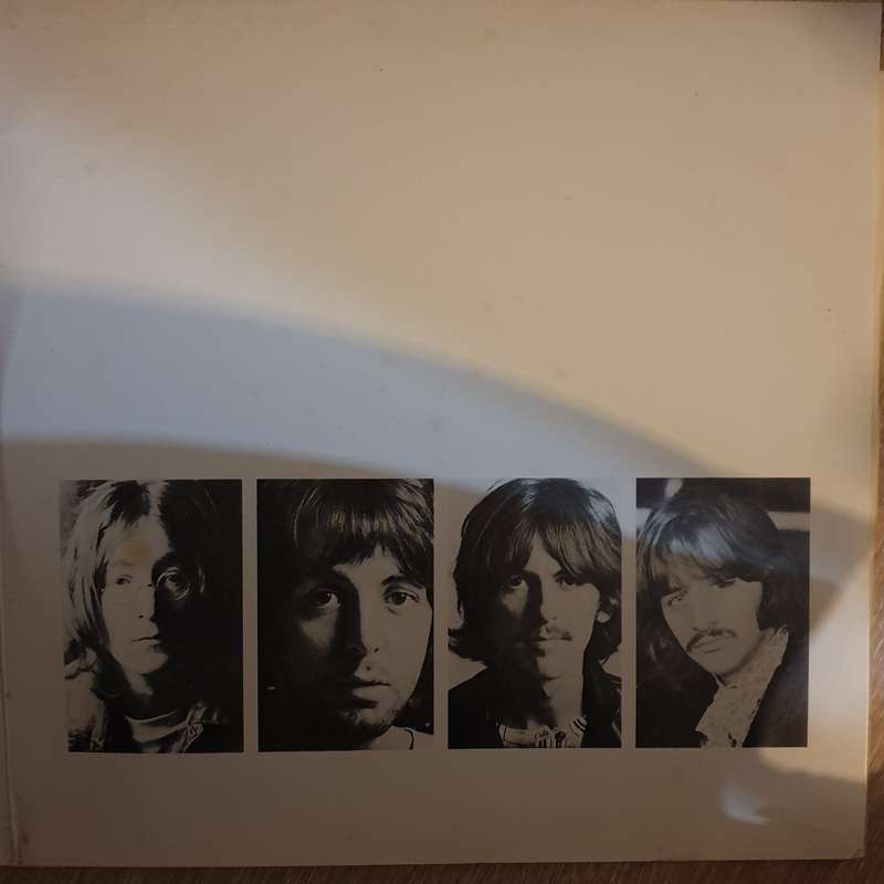 The Beatles  The Beatles - Double Vinyl LP Record - Very-Good+ Quality (VG+)