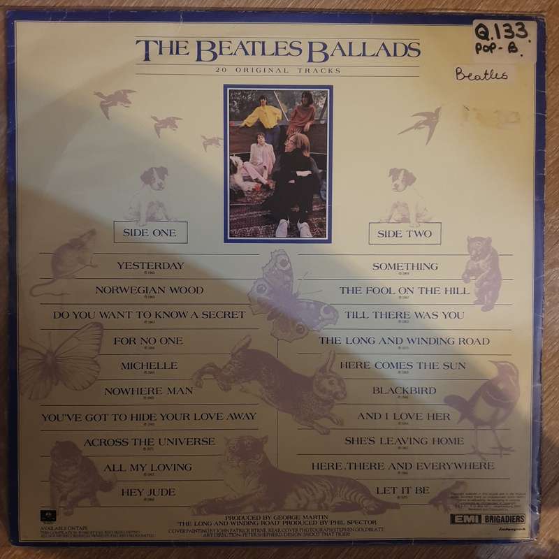 Beatles Ballads - 20 Original Tracks  - Vinyl LP Record - Opened  - Very-Good Quality (VG)