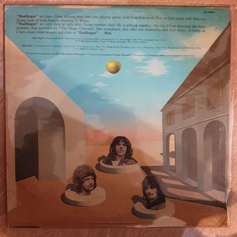 Badfinger  Magic Christian Music  - Vinyl LP Record - Very-Good+ Quality (VG+)