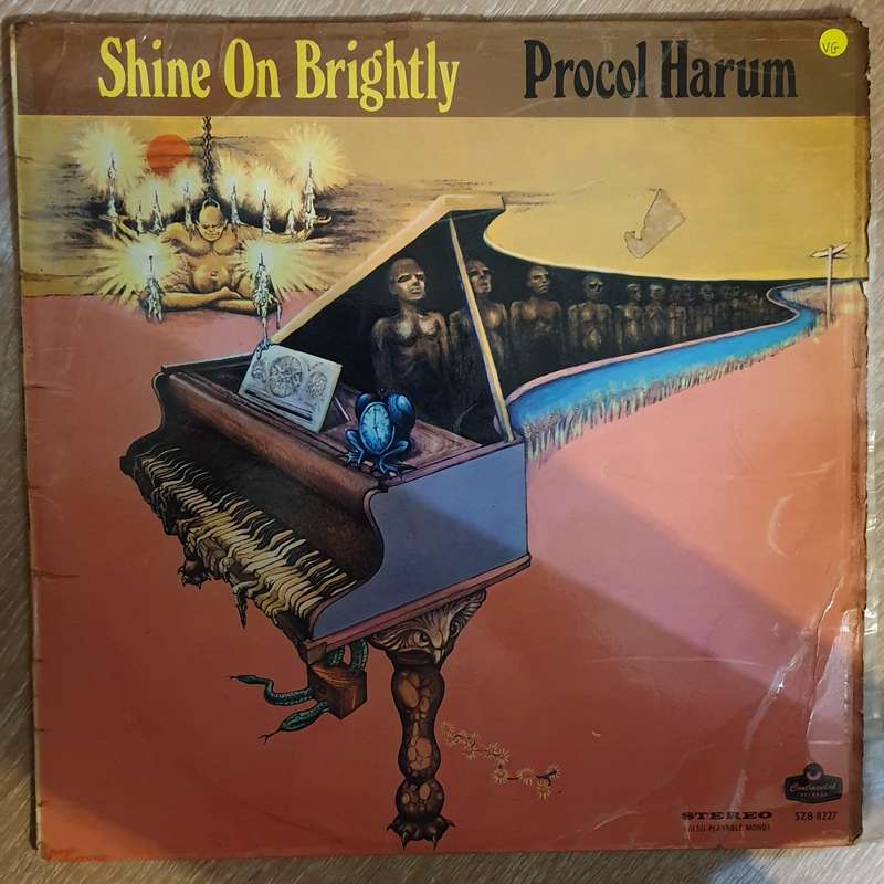 Procol Harum  Shine On Brightly - Vinyl LP Record - Opened  - Very-Good Quality (VG)