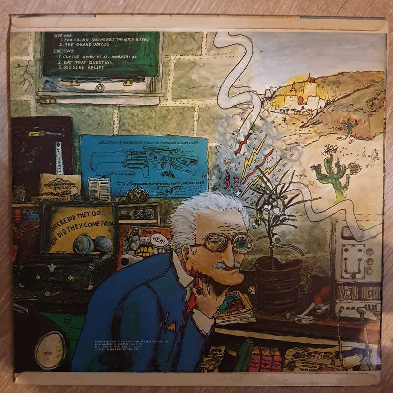 Frank Zappa And The Mothers  The Grand Wazoo - Vinyl LP Record - Very-Good+ Quality (VG+)