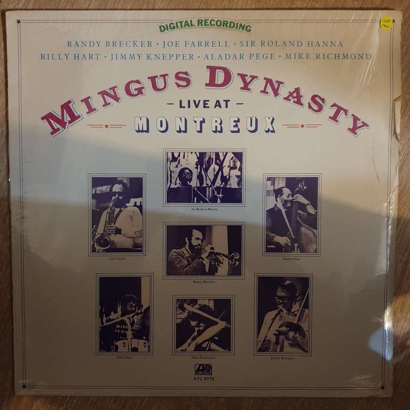 Mingus Dynasty  Live At Montreux - Vinyl LP Record - Sealed