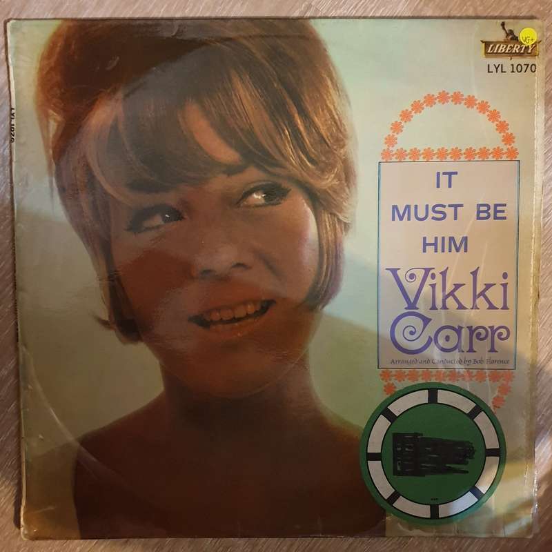 Vikki Carr  It Must Be Him -  Vinyl LP Record - Very-Good+ Quality (VG+)