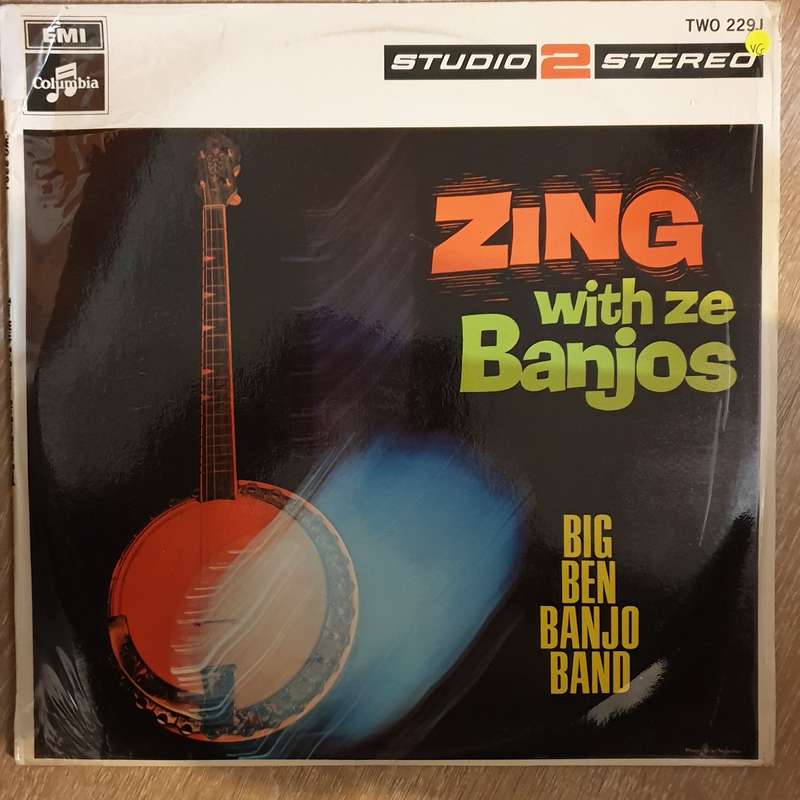 Big Ben Banjo Band  Zing-Go The Banjos - Vinyl LP Record - Opened  - Very-Good Quality (VG)