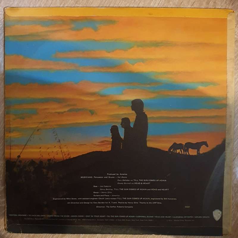 America  Homecoming - Vinyl LP Record - Opened  - Very-Good Quality (VG)