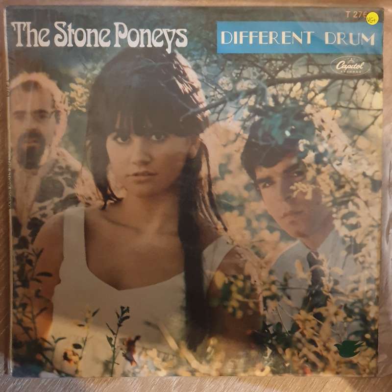 The Stone Poneys  Different Drum - Vinyl LP Record - Very-Good+ Quality (VG+)