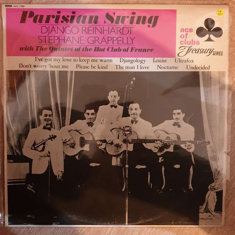 Parisian Swing - Django Reinhardt, Stephane Grappelly With The Quintet Of The Hot Club Of France ...