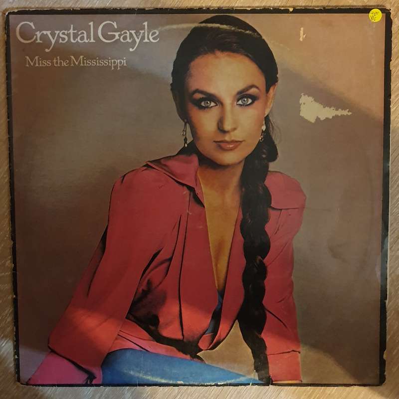 Crystal Gayle - Meet The Mississippi - Vinyl LP Record - Opened  - Very-Good Quality (VG)