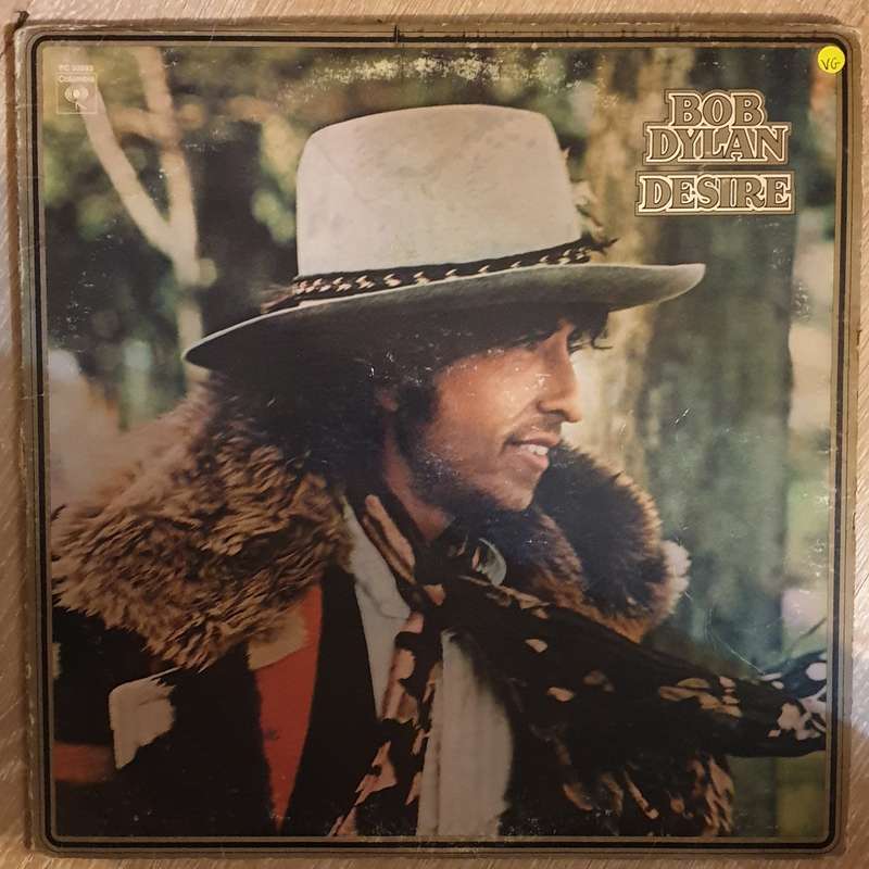 Bob Dylan  Desire - Vinyl LP Record - Very-Good Quality (VG)