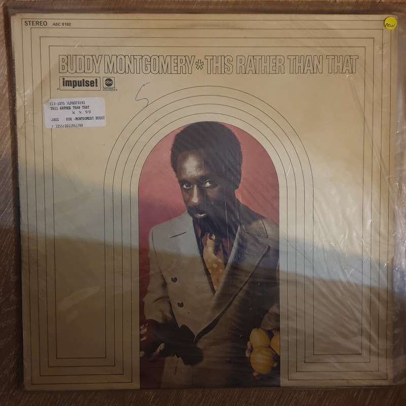 Buddy Montgomery  This Rather Than That - Vinyl LP Record - Sealed