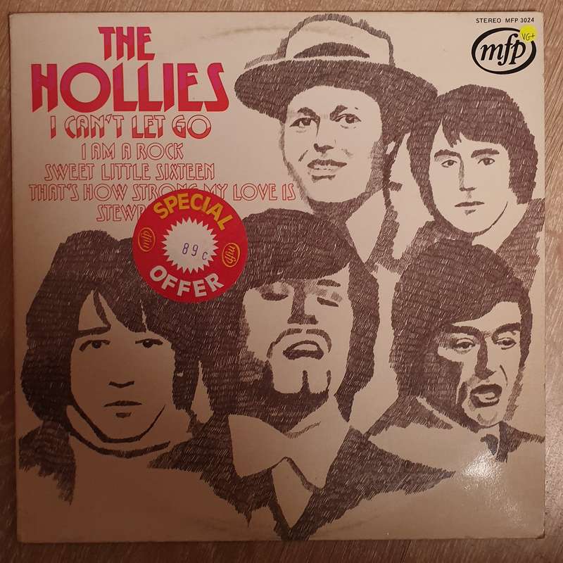 The Hollies - I Can't Let Go - Vinyl LP Record - Very-Good+ Quality (VG+)