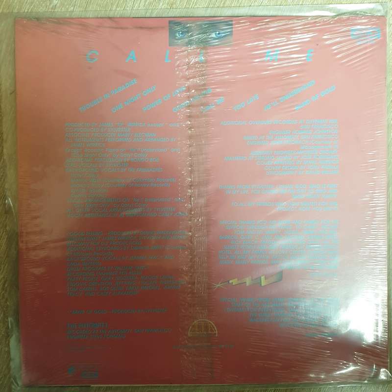 Sylvester  Call Me - Vinyl LP Record - Sealed