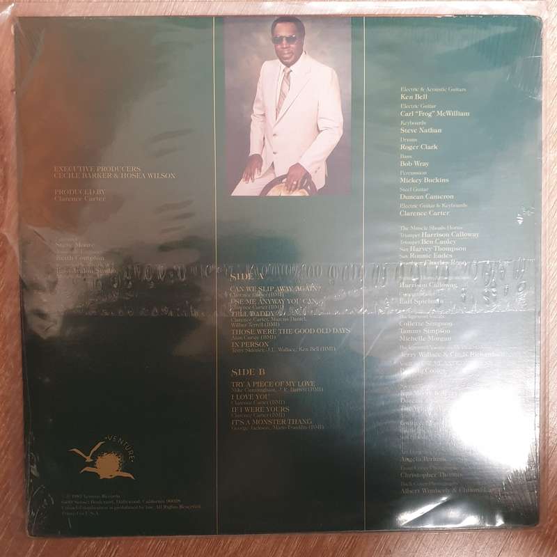 Clarence Carter (Mr)  In Person - Vinyl LP Record - Sealed