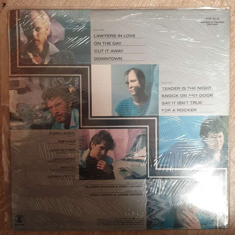 Jackson Browne - Lawyers In Love - Vinyl LP Record - Sealed