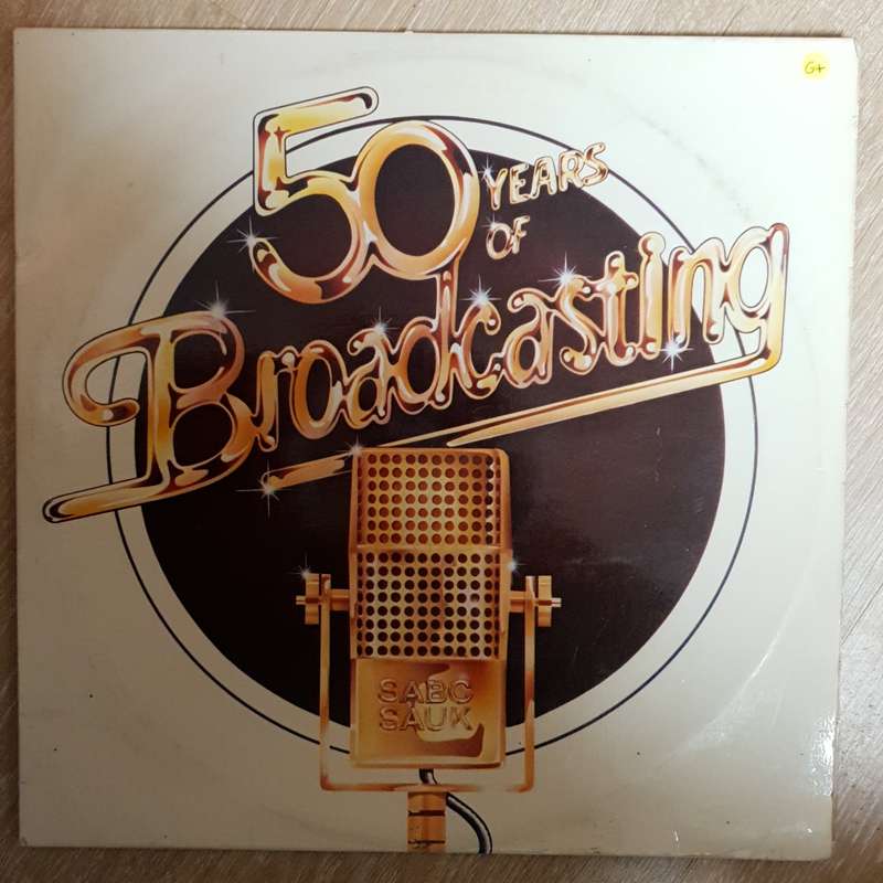 SABC 50 Years of Broadcasting  - Vinyl LP Record - Opened  - Good+ Quality (G+)