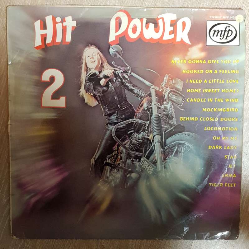 Hit Power 2  - Vinyl LP Record - Opened  - Very-Good- Quality (VG-)
