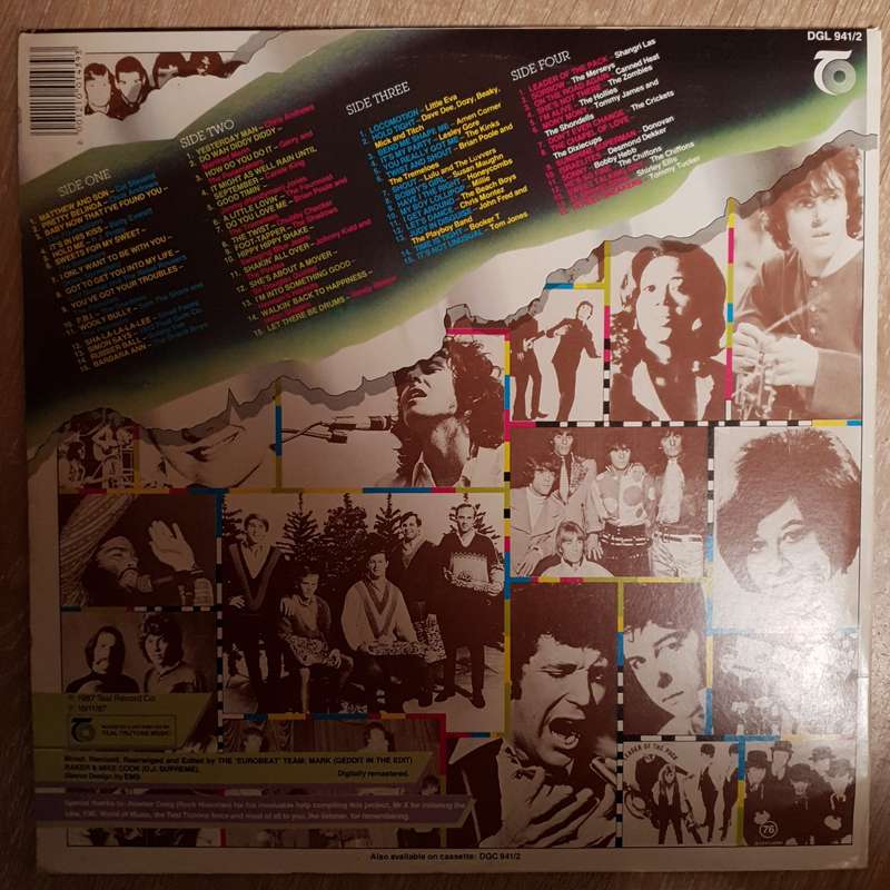 60 Hits of the Sixties - Double Vinyl LP Record - Opened  - Very-Good Quality (VG)