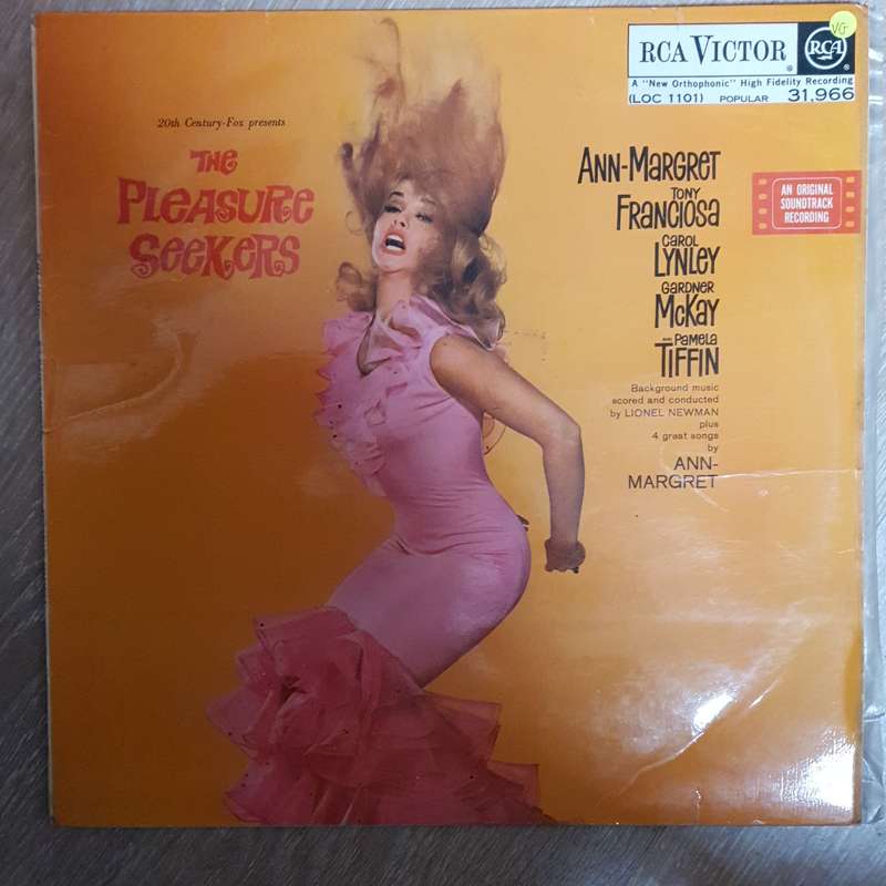 The Pleasure Seekers - Original Soundtrack Recording -  Vinyl LP Record - Opened  - Very-Good Qua...