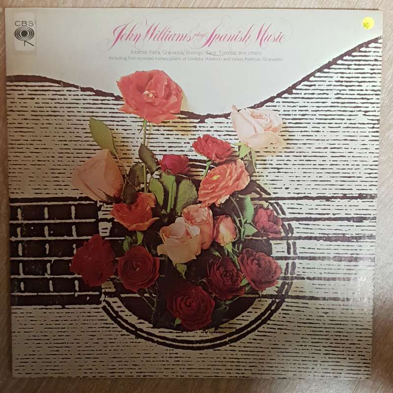 John Williams  John Williams Plays Spanish Music -  Vinyl LP Record - Opened  - Very-Good Q...
