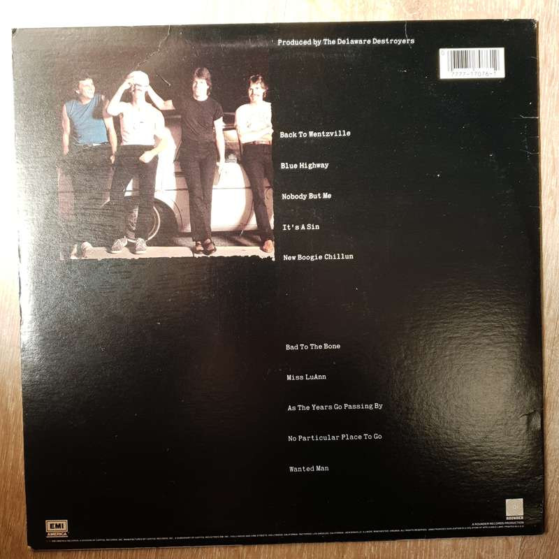George Thorogood & The Destroyers  Bad To The Bone -  Vinyl LP Record - Opened  - Very-Good...
