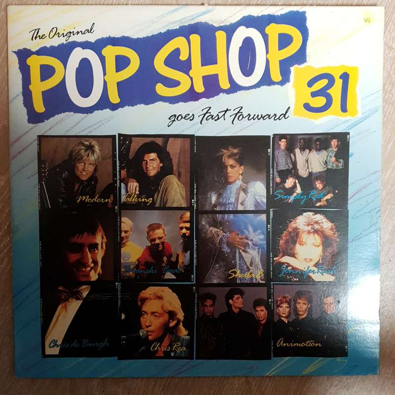 Pop Shop Vol 31 - Original Artists -  Vinyl LP Record - Very-Good Quality (VG)
