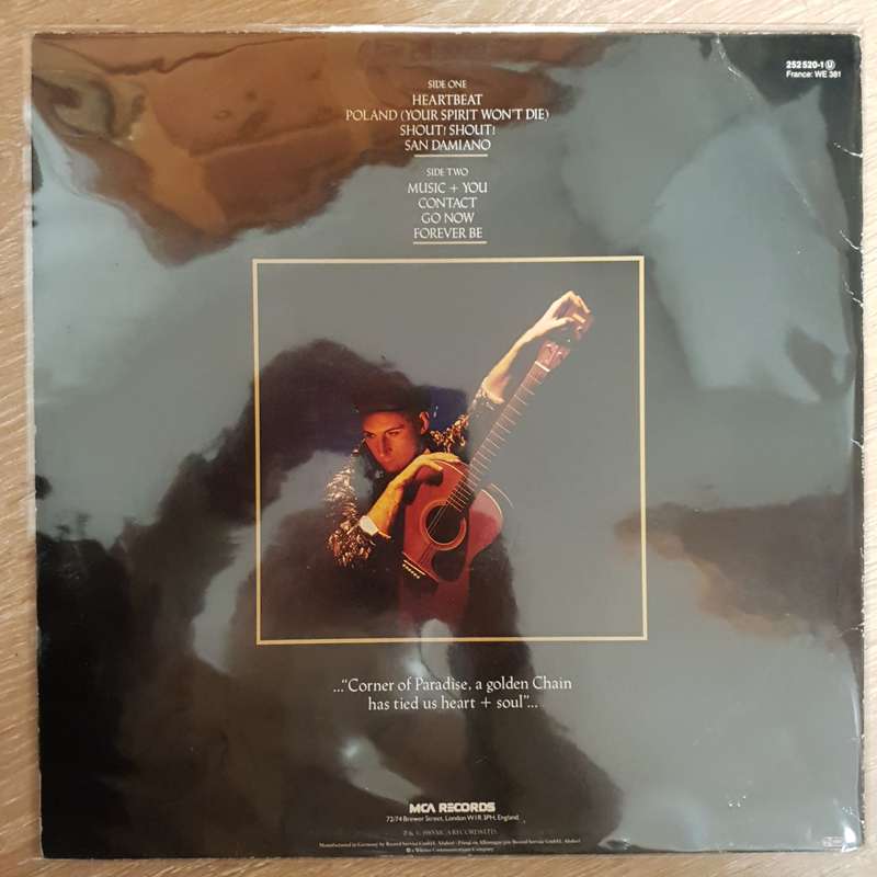 Sal Solo - Heart & Soul - Vinyl Record - Very-Good+ Quality (VG+)