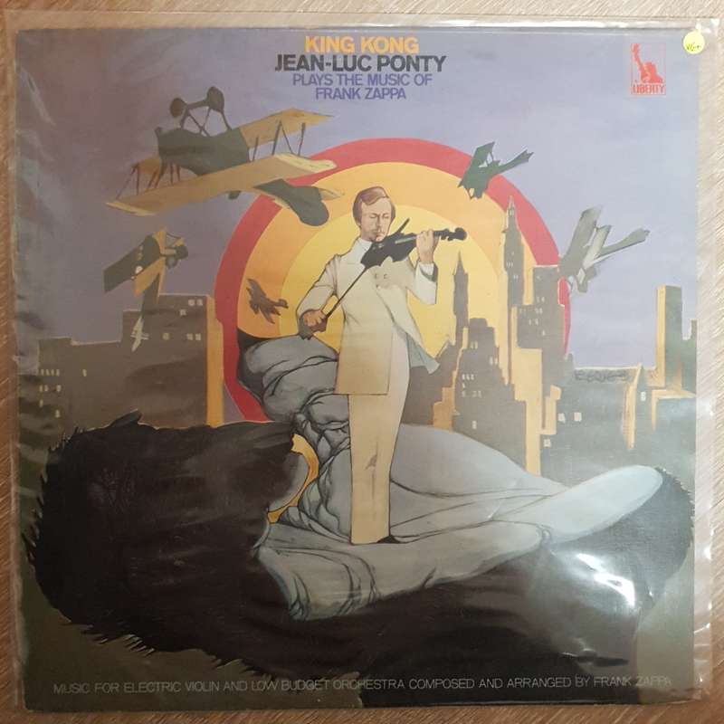 Jean-Luc Ponty  King Kong (Jean-Luc Ponty Plays The Music Of Frank Zappa) - Vinyl Record - ...