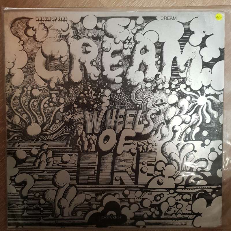Cream  Wheels Of Fire - In The Studio (583033) - Vinyl LP Record (VG+)