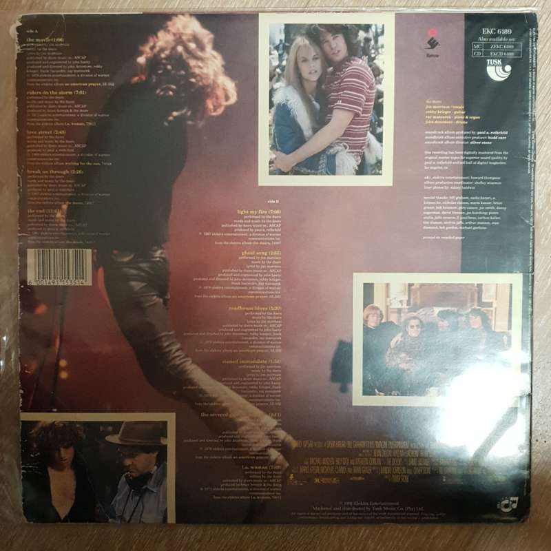The Doors  The Doors (Music From The Original Motion Picture) - Vinyl LP Record - Opened  -...