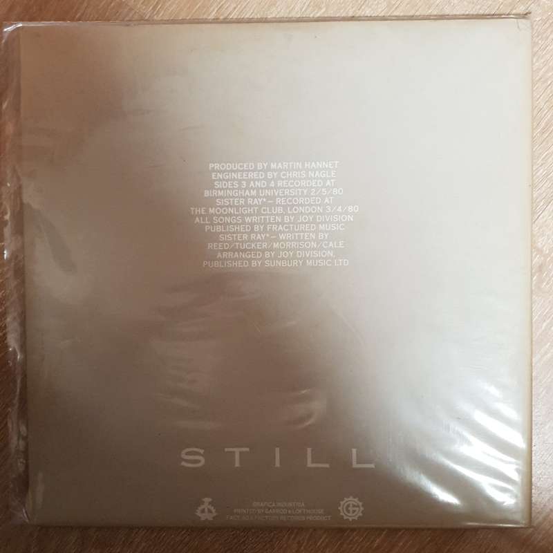 Joy Division  Still - Vinyl LP Record - Opened  - Very-Good+ Quality (VG+)