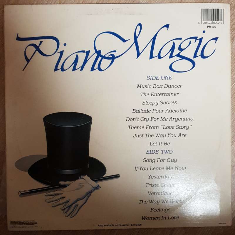 Piano Magic - Various - Vinyl LP Record - Opened  - Very-Good Quality (VG)