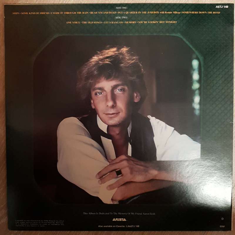 Barry Manilow - Greatest Hits Vol II - Vinyl LP Record - Very-Good+ Quality (VG+)