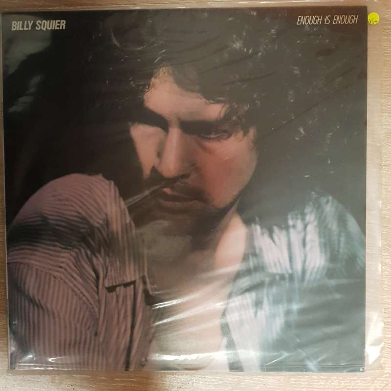 Billy Squier  Enough Is Enough - Vinyl LP Record - Opened  - Very-Good+ Quality (VG+)