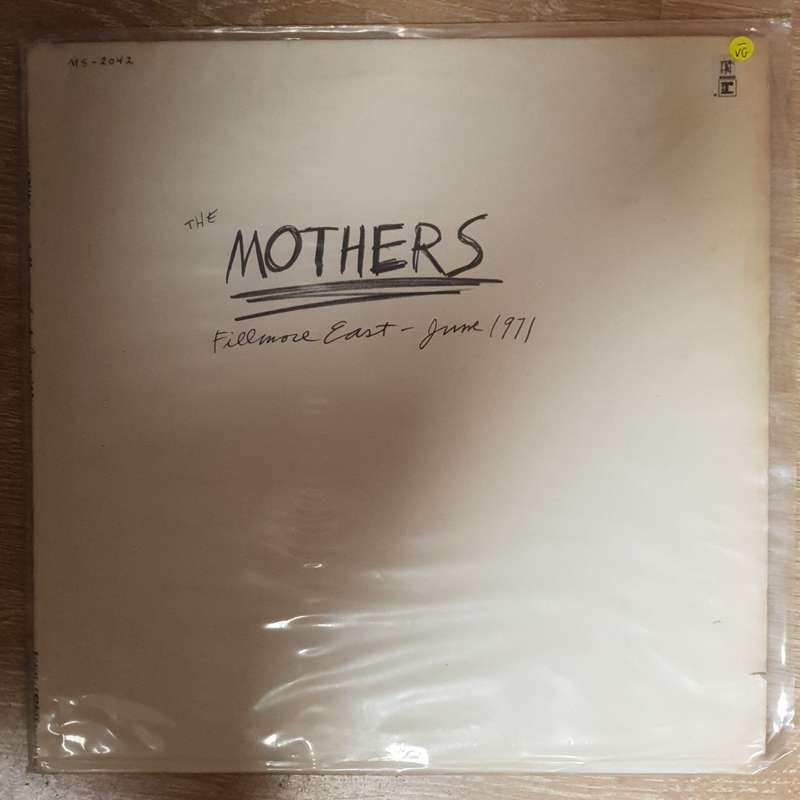 Frank Zappa - The Mothers  Fillmore East - June 1971 - Vinyl LP Record - Opened  - Very-...
